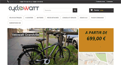 Desktop Screenshot of cyclowatt.com